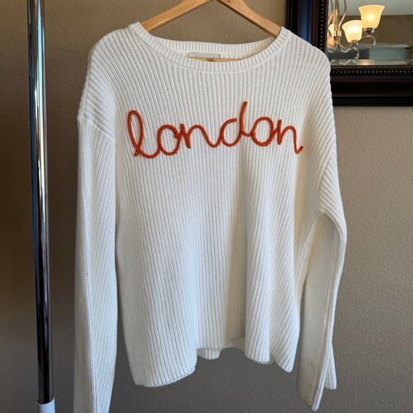 NTW! London 3D Stitch Pullover Sweater (size Large) - Picture 2 of 6